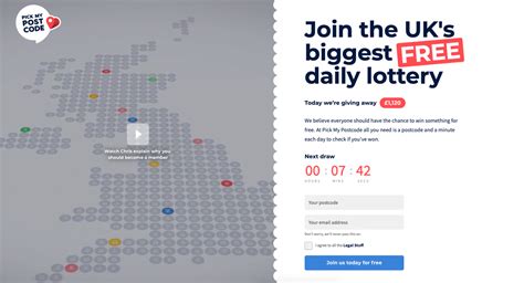 pick my postcode lottery|winning postcode lottery postcodes.